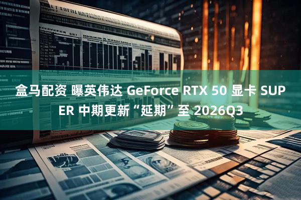 盒马配资 曝英伟达 GeForce RTX 50 显卡 SUPER 中期更新“延期”至 2026Q3